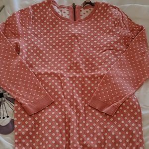 Polka dot Loft sweater 💕